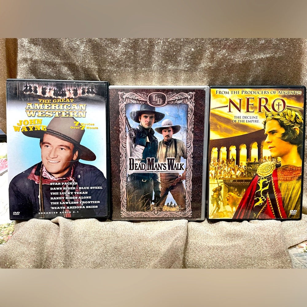 Western/History DVD Lot